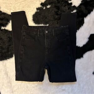American Eagle black skinny jeans